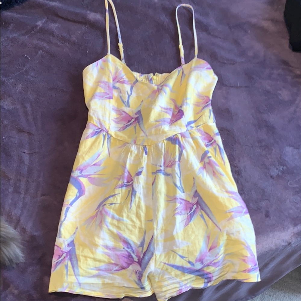 Forever 21 Floral Romper
